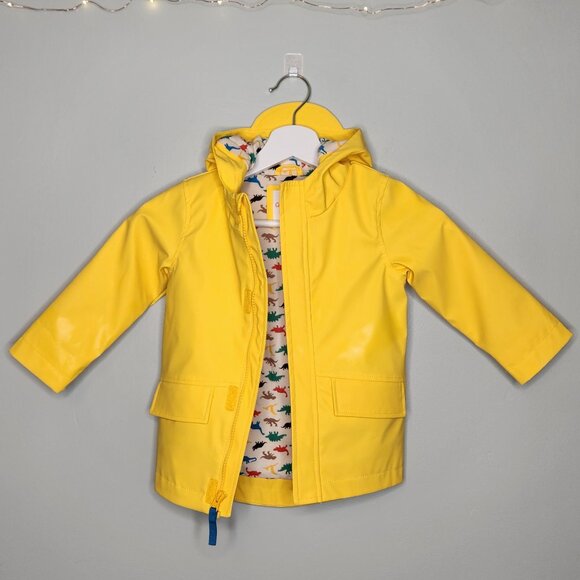 Cat & Jack Toddler Classic Yellow Raincoat Jacket 2T - Picture 1 of 10